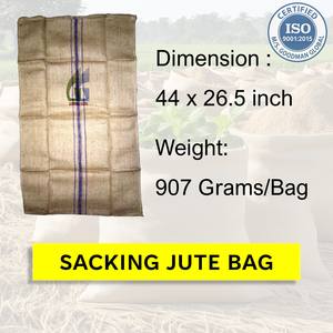 Sacos de Yute VOT Binola de 44x26.5 Pulgadas, 907g, Grado Alimenticio, para Cacao, Anacardos, Café, Bolsas de Arpillera, Venta al por Mayor, Goodman Global Bangladesh, Disponibles - Product Image 2