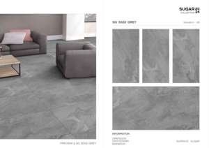 Carreaux de porcelaine de luxe grand format 60x120cm, pour villas, appartements, hôtels et bureaux - Product Image 5