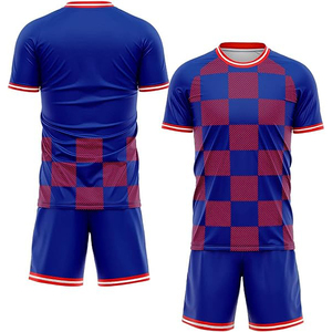 เสื้อยืดผู้ชาย ชุดฟุตบอลแบบกำหนดเอง เสื้อแข่งฟุตบอล Maillot De Foot บริการ OEM สำหรับทีม ตัดเย็บอัตโนมัติ - Product Image 6