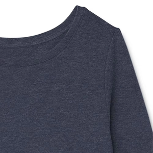 Sweat-shirt en molleton de coton de haute qualité pour femme, coupe courte, avec capuche - Product Image 4