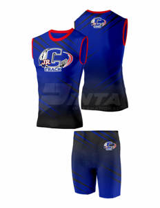 Uniforme de Atletismo de Diseño Profesional de Última Generación, Conjuntos Deportivos Ligeros de Nueva Llegada - Product Image 3