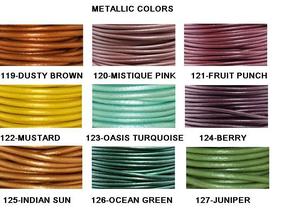 Cordón de Cuero Plano Dorado Metálico para Hacer Joyas, Manualidades, Cuerda de Cuero para Pulseras, Collares y Accesorios, en Rollo - Product Image 5