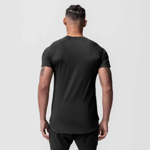 เสื้อยืดโพลีเอสเตอร์/คอตตอนผสม 240 GSM ระบายอากาศ แห้งเร็ว เป็นมิตรกับสิ่งแวดล้อม น้ำหนักเบา เหมาะสำหรับออกกำลังกายและสตรีทแวร์ แบบสั่งทำพิเศษ - Product Image 5