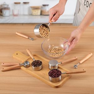 Eco Friendly Pure Stainless Steel <b>Measuring</b> Cups Set for Baking Cooking Kitchen <b>Tools</b> Wholesale Supplier Export India - Product Image 2
