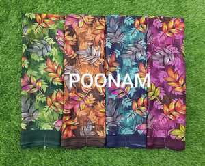 Sari único de georgette con blusa, sari moderno de tela suave de georgette, ropa étnica, proveedor mayorista, precio económico - Product Image 2