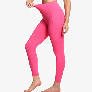 High Quality Best Selling Women <b>Leggings</b> High Waist Full Length Gym Workout Casual Breathable Quick Dry Spandex/<b>Nylon</b> Custom - Product Image 2