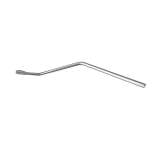 Curette ophtalmique réutilisable Singer Sweep pour gauchers avec pointe en forme de palette et manche angulaire pour le polissage des capsules en chirurgie de la cataracte - Product Image 2