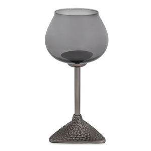 Portavelas de Cristal Tipo Huracán y Linterna para Decoración Festiva, Portavelas de Mesa de Primera Calidad, Estilo Antiguo - Product Image 1