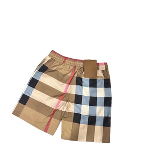 Nouveauté : Short de bain décontracté pour homme, brodé, imprimé rayures, respirant, style hip-hop, écologique, 100 % polyester - Product Image 2