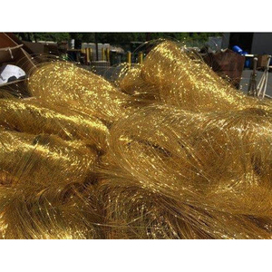 Chatarra de latón amarillo usada de alta demanda, no aleado, 99.999% de contenido de Cu, para soldadura, doblado, desenrollado, corte y uso industrial. - Product Image 3