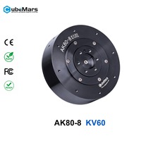 Moteur CubeMars AK80-8 KV60 pour robot chien, 25 Nm, double encodeur, actionneur intégré pour articulation de robot quadrupède