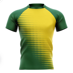 Maillot de rugby personnalisé, fabricant pakistanais, logo d'équipe, t-shirt respirant, vêtements de sport performants pour clubs et équipes - Product Image 1