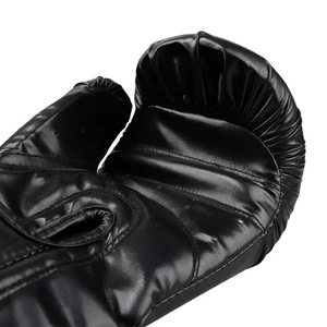 Guantes de Boxeo Profesionales de Piel Sintética con Cordones para Hombre y Mujer, para Entrenamiento, Saco Pesado, UFC, MMA, Muay Thai, Sparring, Kickboxing, Absorción de Humedad - Product Image 4
