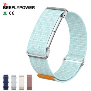 BEEFLYPOWER <span class=keywords><strong>Bracelet</strong></span> de remplacement sport en nylon tressé respirant et réglable pour Google Fitbit Air - Product Image 1