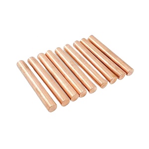 แท่งทองแดงกลมคุณภาพสูง 99.99% T2 C1100 สำหรับอุตสาหกรรมไฟฟ้า - Product Image 1