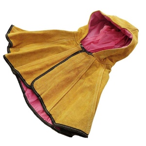 Capucha de Seguridad Industrial Premium, Resistente al Calor y al Fuego, de Cuero Vacuno, para Protección del Soldador - Product Image 1