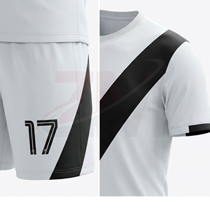 ชุดทีมฟุตบอล เสื้อฟุตบอล ชุดฟุตบอล ชุดยูนิฟอร์มฟุตบอล ชุดเสื้อฟุตบอลแบบซับลิเมชั่นสั่งทำพิเศษ กางเกงขาสั้น ชุดน้ำหนักเบา - Product Image 5