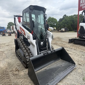 Bobcat de qualité supérieure, chargeuse compacte sur chenilles, broyeur, moteur diesel, hydraulique auxiliaire, pour la construction - Product Image 3