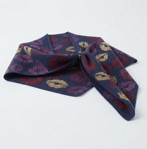 Châle tricoté uni, chaud, polyvalent et minimaliste pour femmes - Product Image 6