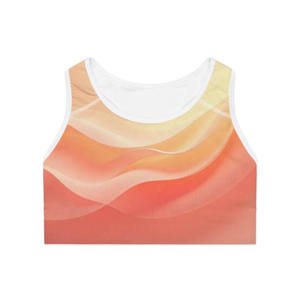 เสื้อชั้นในกีฬาโยคะสำหรับผู้หญิงไซส์ใหญ่ สวยงาม กระชับ ทนแรงกระแทก ระบายอากาศดี ดีไซน์เก๋ไก๋แบบผูกคอ เซ็กซี่ เหมาะสำหรับกิจกรรมกลางแจ้งและสวมใส่สบายๆ - Product Image 1