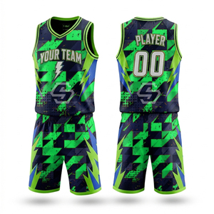 Custom Logo Basketball Uniform <b>College</b> Sublimation Print Adult Best Design 100% Polyester Breathable V-neck Sleeveless Unisex - Product Image 6