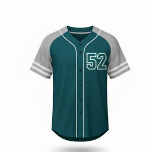 Camiseta de Béisbol Personalizada para Hombre, Corte Regular, Manga Corta, Material Transpirable de Alto Rendimiento, Diseñada para Prácticas Deportivas y Partidos - Product Image 3