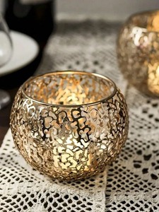 Durable Metal Candle Votive Holder For Restaurant Table Decoration And Romantic Candle <b>Lighting</b> - Product Image 5