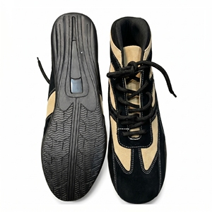 Black Contrast Suede Performance Footwear High Top Ankle Support Go Kart Moto <b>Shoe</b> Racing Boot Tan Professional <b>Driver</b> Gear - Product Image 1