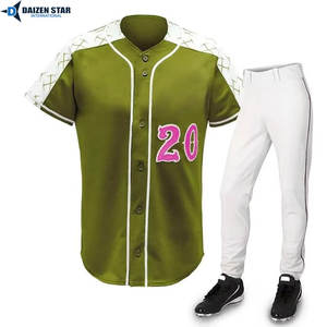 Conjunto de Uniforme de Béisbol Directo de Fábrica, Jersey y Pantalones Sublimados - Product Image 3