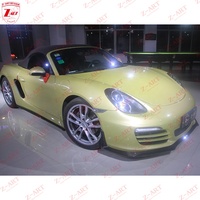 Z-ART 2012-2015 981 GTS Boxster Karosseriekit für Porsche 981 Karbonfaser-Aerokit für Porsche 981 Boxster Aerodynamik-Kit Diffusor