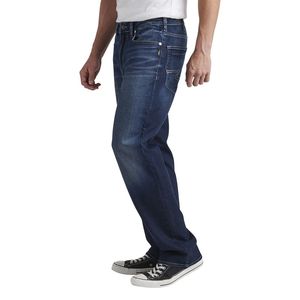 Pantalones Vaqueros de Mezclilla para Hombre, Corte Slim Fit, Resistentes a las Arrugas, Estilo Desgastado, 100% Algodón, Alta Calidad - Product Image 3