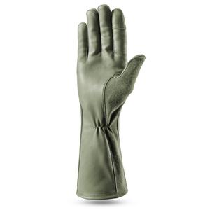 Guantes de vuelo resistentes al calor, guantes tácticos de aviación con palma de cuero, guantes de seguridad resistentes a las llamas, guantes antideslizantes de puño largo - Product Image 3