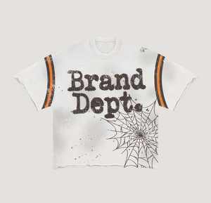 Conjunto de camiseta oversize personalizada con hombros caídos y pantalones cortos a juego, estilo urbano para hombre, diseño OEM, ropa transpirable. - Product Image 4