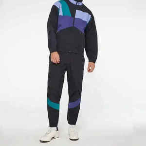 New Lightweight Polyester Nylon <b>Wind</b> <b>Breaker</b> Men Track Suits Outdoor Windbreaker Tracksuit Set - Product Image 6