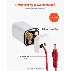 Rubinetto Automatico con Sensore di Movimento per Lavabo Bagno, Monocomando, Senza Contatto, Acqua Calda e Fredda Regolabile per Toilette - Product Image 6