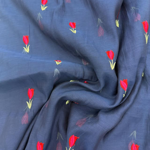 Malty embroidery fabric fancy fabric garment fabric coding embroidery fabric for dress manufacturer export supplier export trade - Product Image 2