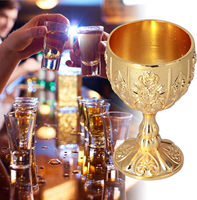 Gobelets à vin en laiton faits à la main, tasses décoratives modernes, ensemble de calices de 200 ml, forme ovale, taille personnalisable, pour bar à domicile