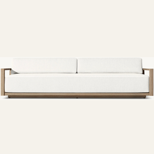 Indoor <b>sofa</b> made of soft foam, good modern design and durable, strong <b>sofa</b> with teak <b>wood</b> <b>frame</b> for two people to sit - Product Image 1