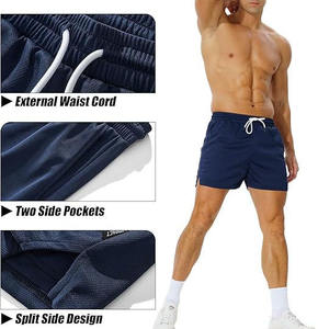 Shorts de sport pour hommes sur mesure, shorts de course, shorts de fitness, shorts de jogging, shorts d'entraînement pour hommes - Product Image 3