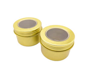 Frascos de Aluminio Personalizados de Grado Alimenticio, Reciclables, con Ventana Transparente, para Almacenamiento de Alimentos, Regalos y Venta al Por Mayor - Product Image 4