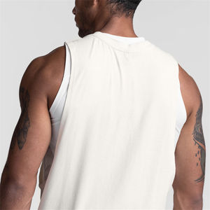 NESTA SPORTS Nouveau Débardeur Homme Personnalisé Tendance Uni Grande Taille pour Musculation Fitness et Entraînement en Salle de Sport - Product Image 5