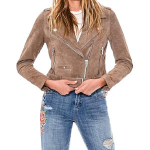 Veste en daim pour femme, vêtement d'extérieur tendance pour l'hiver, finition douce de qualité supérieure, mode, vente en gros OEM - Product Image 1