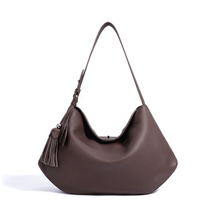 Wholesale High Quality Single <b>Strap</b> Genuine Leather Handbags Ladies <b>Shoulder</b> Bags Crossbody Women Tote Bag. - Product Image 2