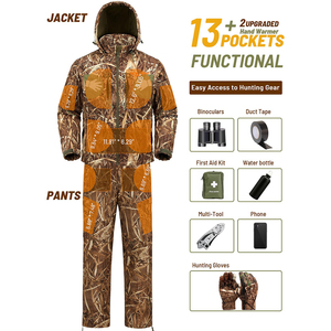 Hot Trending Camouflage Uniform <b>Camo</b> Training Outdoor Activity Hunting Suit Customized Color Logo Camouflage Uniforms - Product Image 4