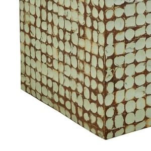 Handcrafted Coconut Wood Cube <b>Side</b> <b>Table</b> | Natural Wholesale Furniture India - Product Image 4