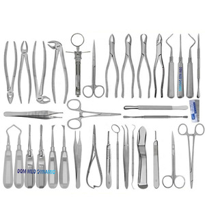 Kit de Instrumentos de Extracción Dental Profesional Dom Med Dynamics de 32 Piezas, Elevadores de Acero Inoxidable, Pinzas, Herramientas Manuales para Cirugía Oral - Product Image 6