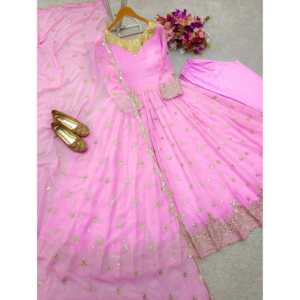 Hermosos vestidos de noche Elegante vestido de fiesta Pent y Dupatta - Product Image 3