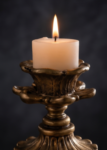 Support de bougie pilier texturé doré antique, décoration de table, centre de table, vente en gros - Product Image 5