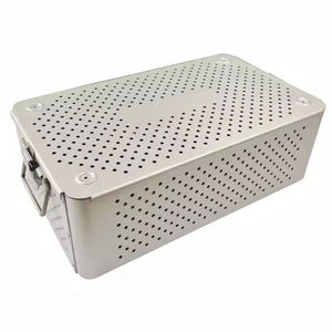 Autoclavable Manual Aluminum <b>Surgical</b> <b>Instrument</b> Sterilization Box Medical-Grade Container for Hospitals and Clinics - Product Image 3