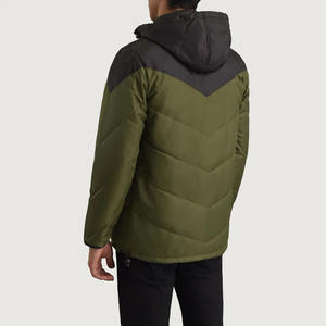 Veste matelassée pour homme de haute qualité, fabriquée au Pakistan, noire et olive, chaude, tendance, vêtement d'extérieur décontracté, veste d'hiver chaude, logo personnalisé - Product Image 5